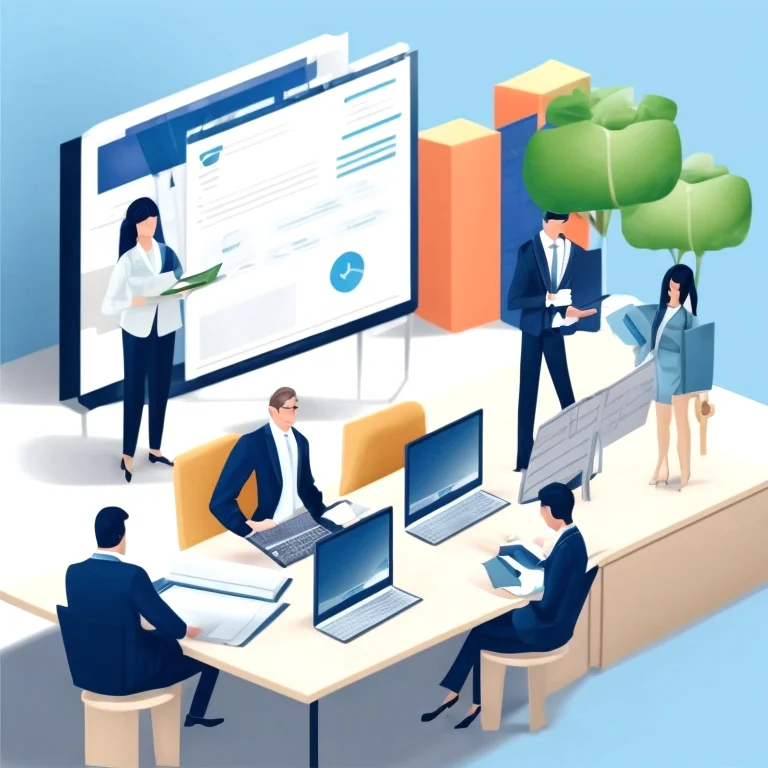Legal support illustration